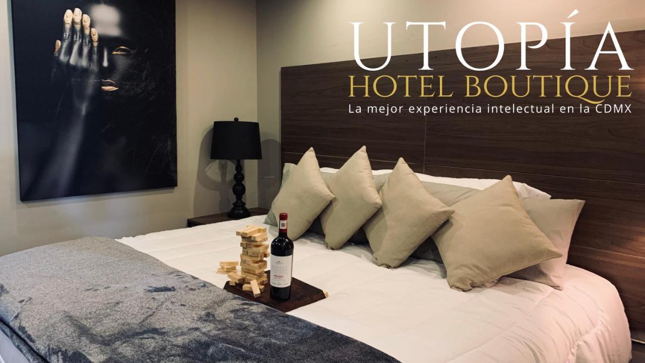 Utopia Hotel Boutique Kota Meksiko Bagian luar foto