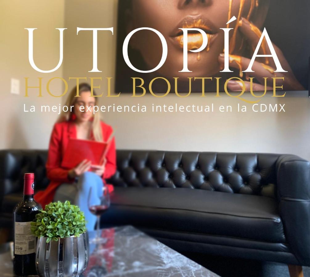 Utopia Hotel Boutique Kota Meksiko Bagian luar foto